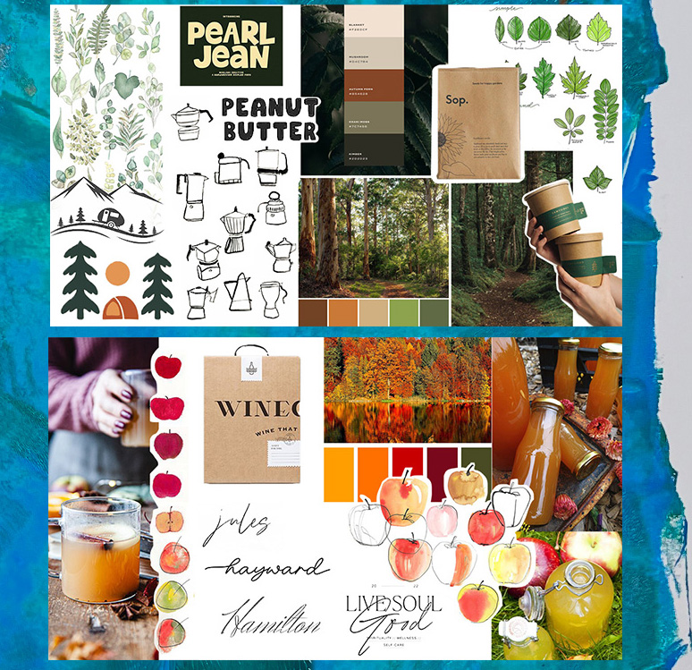 A3 moodboard dig